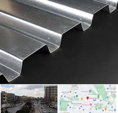 ورق ایرانیت سیمانی در بلوار فردوسی مشهد 