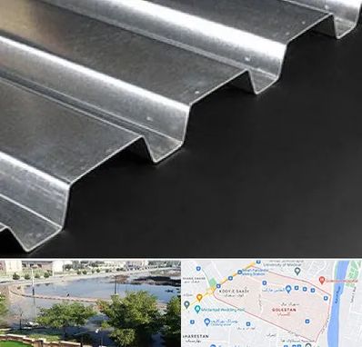 ورق ایرانیت سیمانی در گلستان اهواز 