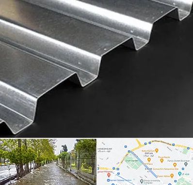 ورق ایرانیت سیمانی در خیابان ارم شیراز 