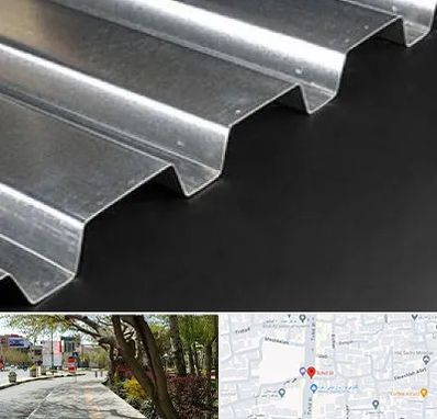 ورق ایرانیت سیمانی در خیابان توحید اصفهان 