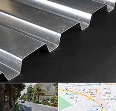 ورق ایرانیت سیمانی در مهرویلا کرج 