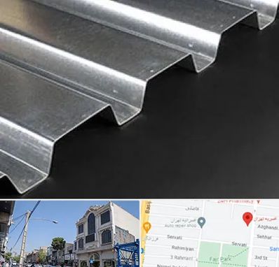 ورق ایرانیت سیمانی در افسریه 