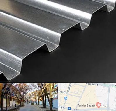 ورق ایرانیت سیمانی در تربیت تبریز 