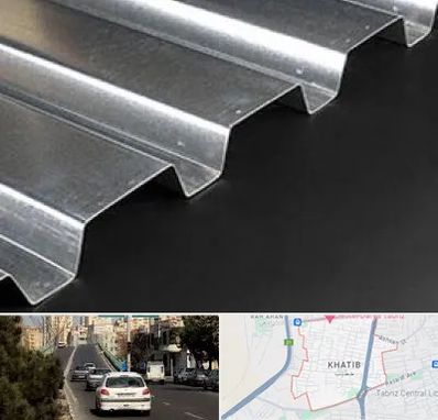 ورق ایرانیت سیمانی در خطیب تبریز 