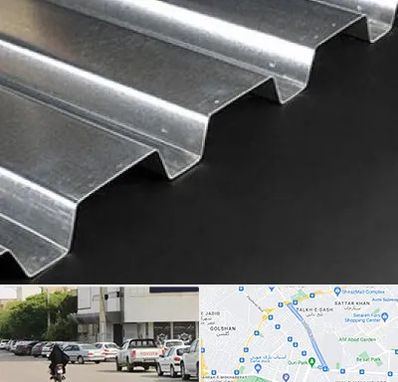 ورق ایرانیت سیمانی در قدوسی شرقی شیراز 