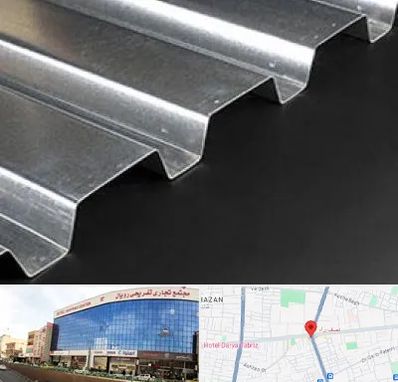 ورق ایرانیت سیمانی در نصف راه تبریز 