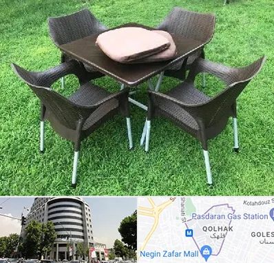 فروش میز و صندلی پلاستیکی در قلهک 