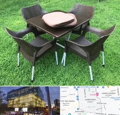 فروش میز و صندلی پلاستیکی در جمهوری 