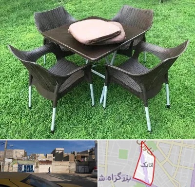 فروش میز و صندلی پلاستیکی در اتابک
