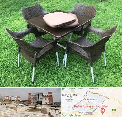 فروش میز و صندلی پلاستیکی در حکیمیه 