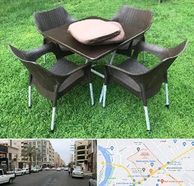 فروش میز و صندلی پلاستیکی در زیتون کارمندی اهواز 