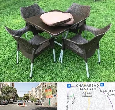 فروش میز و صندلی پلاستیکی در چهارصد دستگاه 