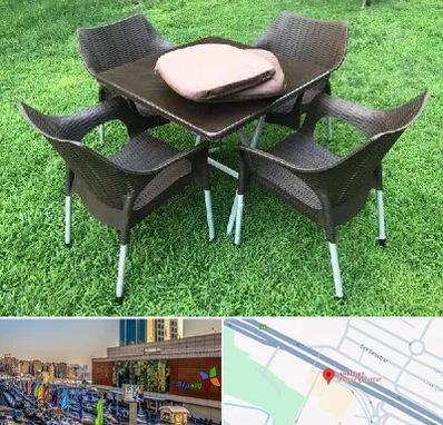 فروش میز و صندلی پلاستیکی در لاله پارک تبریز 