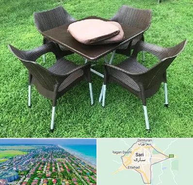 فروش میز و صندلی پلاستیکی در ساری