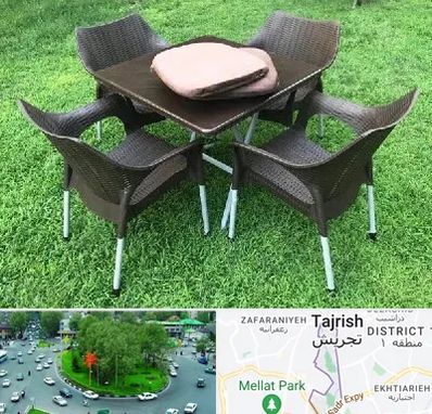 فروش میز و صندلی پلاستیکی در تجریش 
