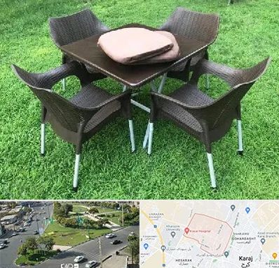 فروش میز و صندلی پلاستیکی در شاهین ویلا کرج 