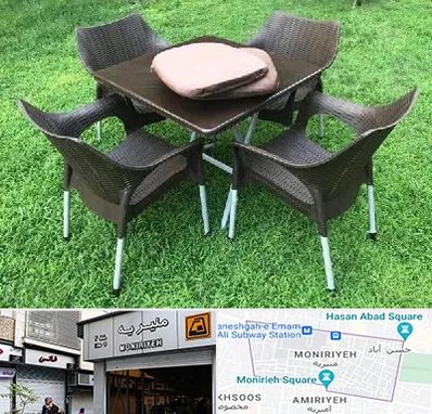 فروش میز و صندلی پلاستیکی در منیریه 