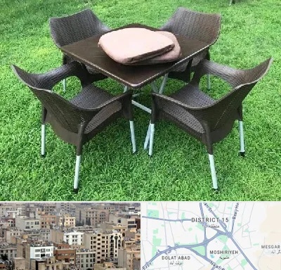 فروش میز و صندلی پلاستیکی در جنوب شرق تهران
