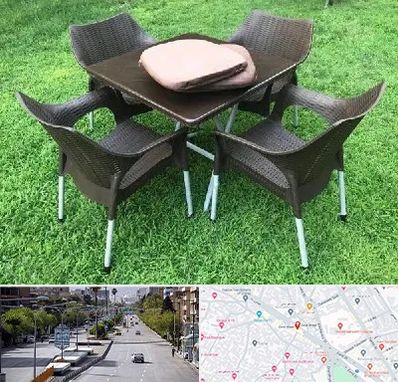 فروش میز و صندلی پلاستیکی در خیابان زند شیراز 