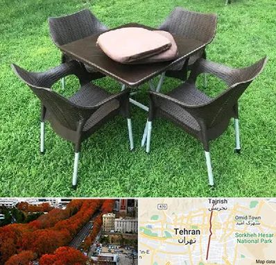 فروش میز و صندلی پلاستیکی در ولیعصر 