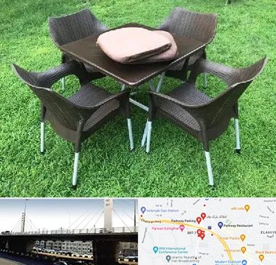 فروش میز و صندلی پلاستیکی در پارک وی 
