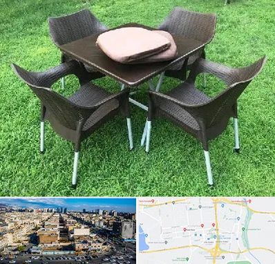 فروش میز و صندلی پلاستیکی در شهرک راه آهن 