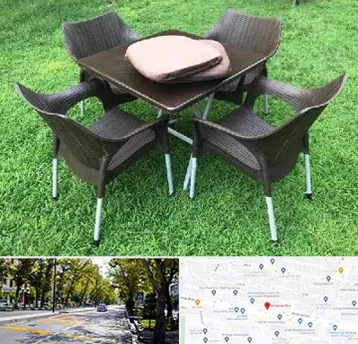 فروش میز و صندلی پلاستیکی در میرداماد 