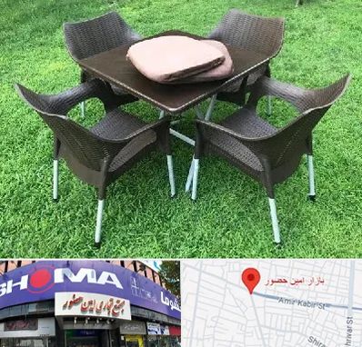 فروش میز و صندلی پلاستیکی در امین حضور