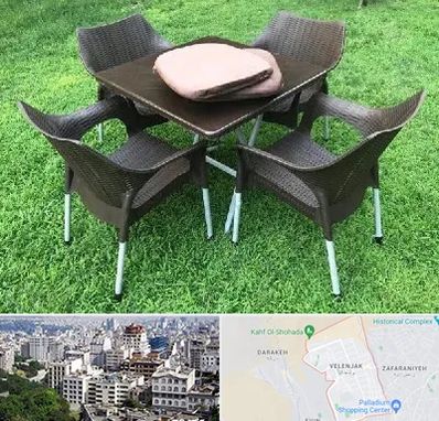 فروش میز و صندلی پلاستیکی در ولنجک 