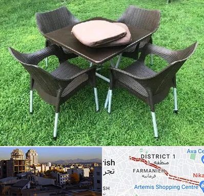 فروش میز و صندلی پلاستیکی در فرمانیه 
