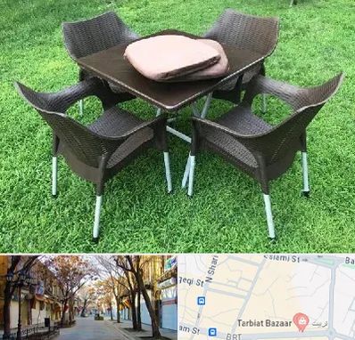 فروش میز و صندلی پلاستیکی در تربیت تبریز 