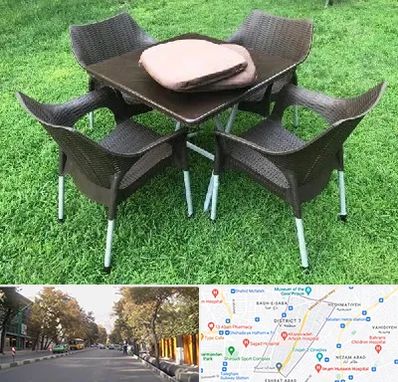 فروش میز و صندلی پلاستیکی در شریعتی 