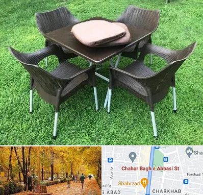 فروش میز و صندلی پلاستیکی در چهارباغ اصفهان 