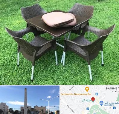 فروش میز و صندلی پلاستیکی در فلکه گاز شیراز 