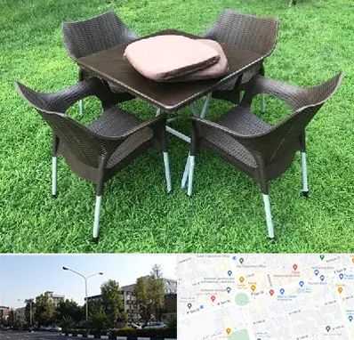 فروش میز و صندلی پلاستیکی در میدان کاج 