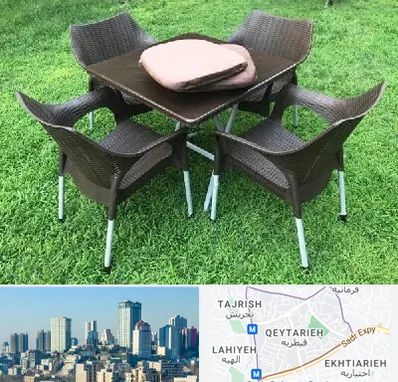 فروش میز و صندلی پلاستیکی در قیطریه 