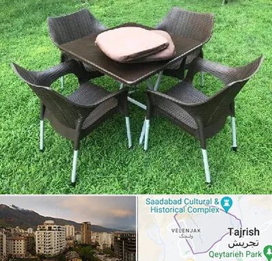 فروش میز و صندلی پلاستیکی در زعفرانیه 