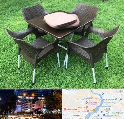 فروش میز و صندلی پلاستیکی در کیانپارس اهواز 