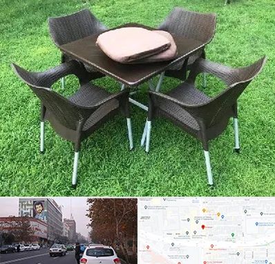 فروش میز و صندلی پلاستیکی در کارگر شمالی 