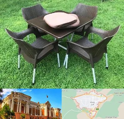 فروش میز و صندلی پلاستیکی در خوی