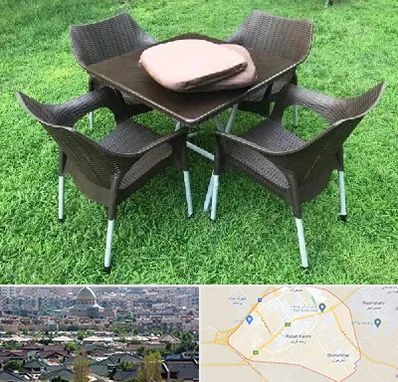 فروش میز و صندلی پلاستیکی در رباط کریم