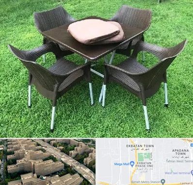 فروش میز و صندلی پلاستیکی در اکباتان 