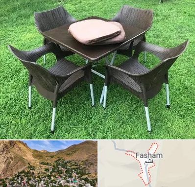 فروش میز و صندلی پلاستیکی در فشم