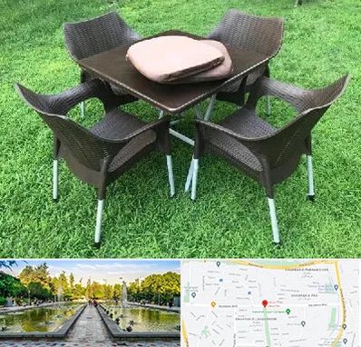 فروش میز و صندلی پلاستیکی در سرسبز 