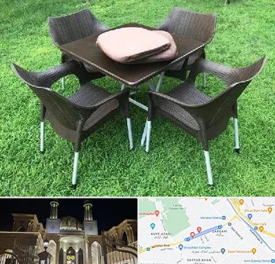فروش میز و صندلی پلاستیکی در زرگری شیراز 