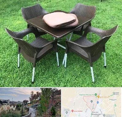 فروش میز و صندلی پلاستیکی در باغستان کرج 