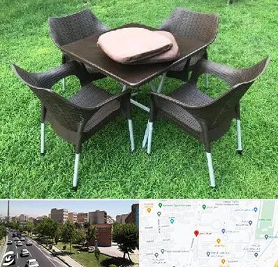 فروش میز و صندلی پلاستیکی در شهرک آزمایش 