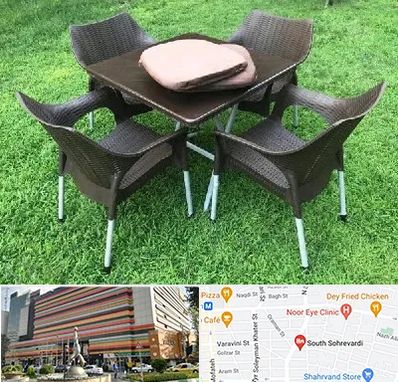 فروش میز و صندلی پلاستیکی در سهروردی 