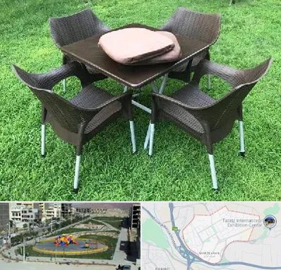 فروش میز و صندلی پلاستیکی در مرزداران تبریز 