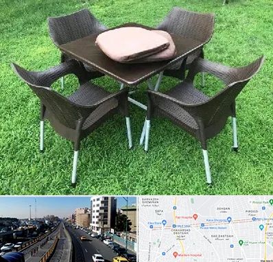 فروش میز و صندلی پلاستیکی در پیروزی 